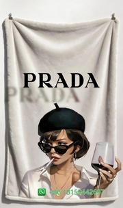 Prada Throw Blankets